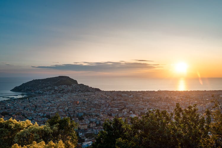 Sunset Boat in Alanya